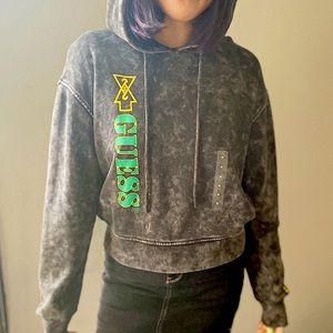 New 88rising x GUESS collection Cropped Hoodie